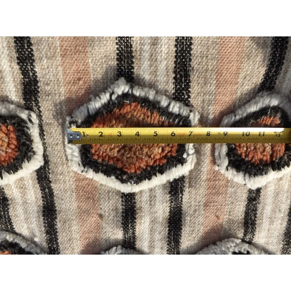 2 Creative Co-Op Cotton Tufted Kilim Floor Runner w/Braided Tassels - 2' x 8' ea